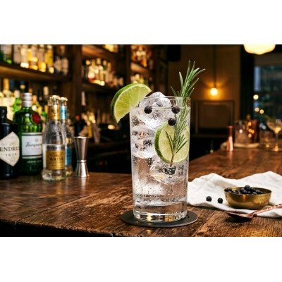 Wie macht man einen Gin Tonic?