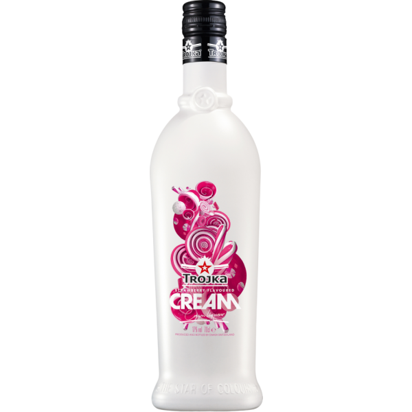 Trojka Vodka Cream 17% Vol., 0,7 Liter