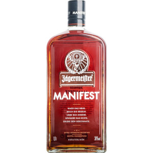 Jägermeister Manifest 38,0% Vol., 1,0 Liter
