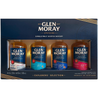 Glen Moray Mini Tasting-Set 40% 4 x 5cl, 1 Li