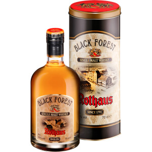 Rothaus Black Forest Single Malt Whisky 43% Vol., 0,7 Liter