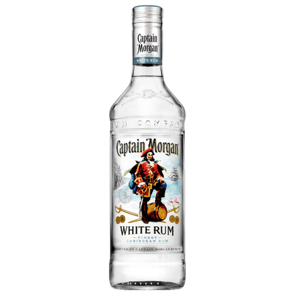 Captain Morgan White Rum 37,5%, 0,7 Liter