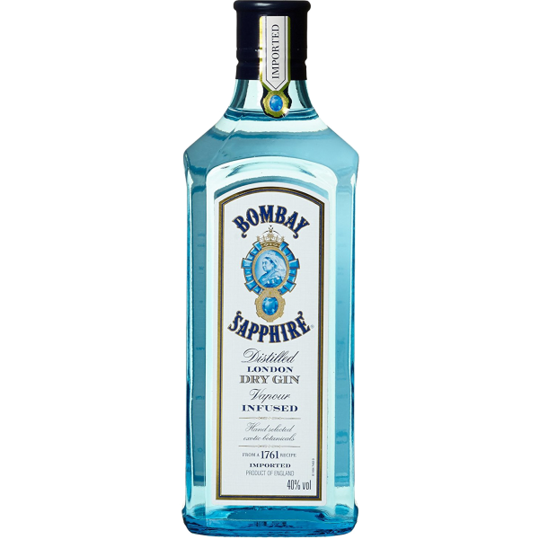 Bombay Sapphire London Dry Gin 40,0% Vol., 1,0 Liter