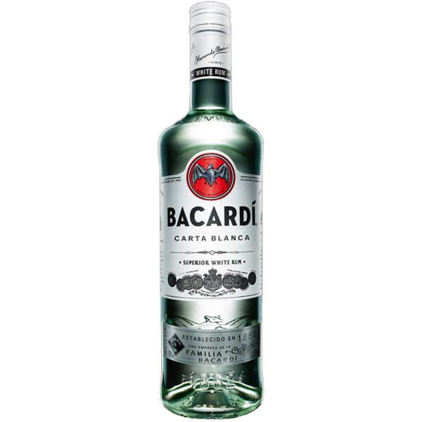 Bacardi Carta Blanca 37,5% Vol., 1,0 Liter