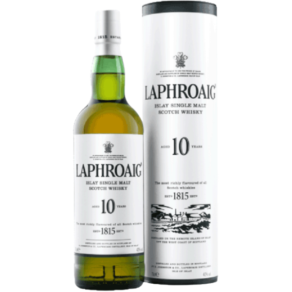 Laphroaig 10 Jahre Single Malt Scotch Whisky 40% Vol., 0,7 Liter