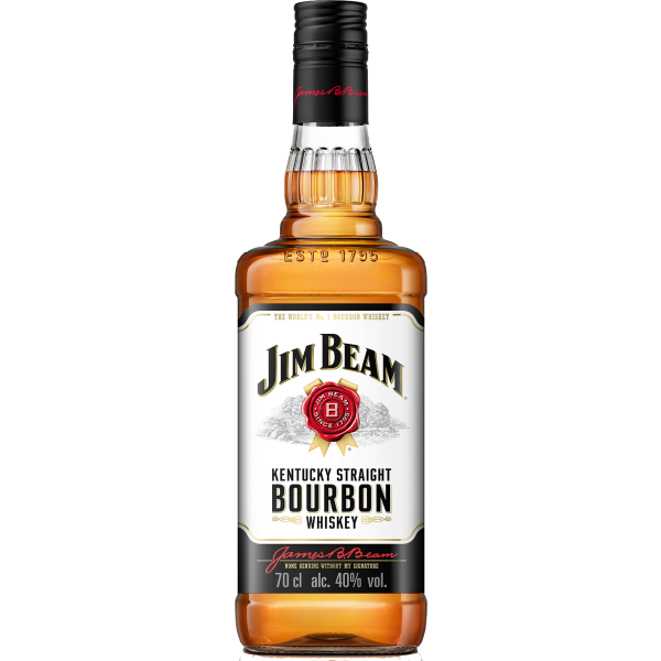 Jim Beam Kentucky Straight Bourbon Whiskey 40,0% Vol., 0,7 Liter