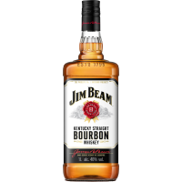 Jim Beam Kentucky Straight Bourbon Whiskey 40% Vol., 1 Liter