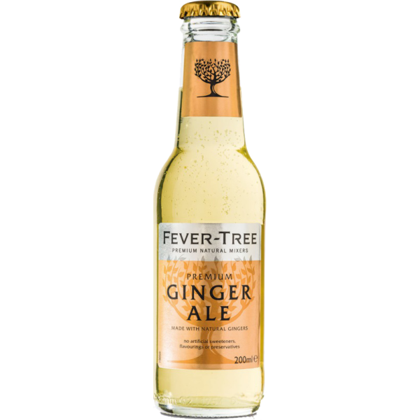 Fever-Tree Premium Ginger Ale 0,2 Liter Glas