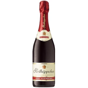 Rotk&auml;ppchen Sekt Rubin halbtrocken 0,75 Liter