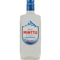 Minttu Peppermint Original finnischer Pfefferminzschnaps - Lik&ouml;r 50,0% Vol., 0,5 Liter