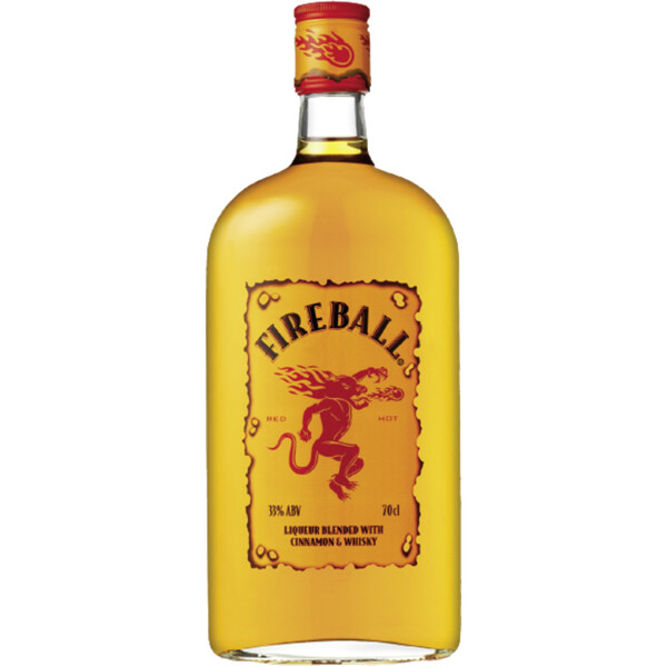 Fireball Cinnamon Whisky 33,0% Vol., 0,7 Liter