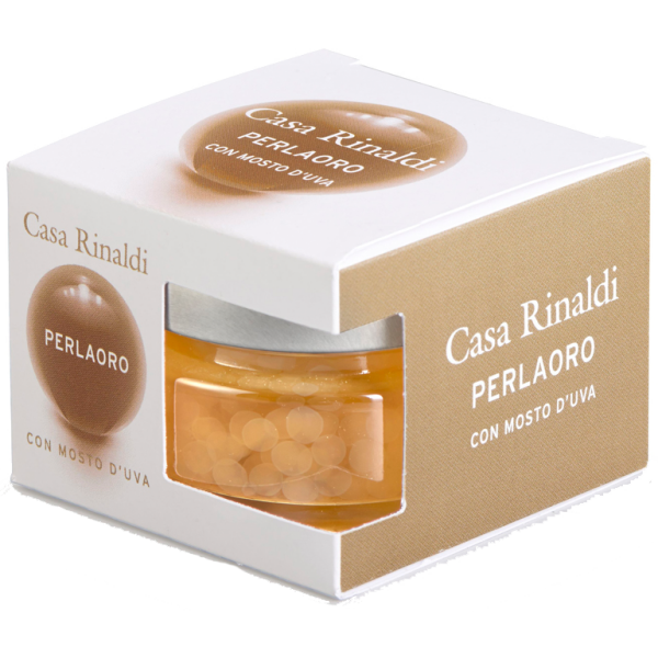 Perlaoro W&uuml;rzso&szlig;e mit hellen Traubenmost Perlen 50g | Casa Rinaldi