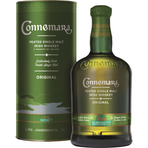 Connemara Peated Single Malt Irish Whiskey 40,0% Vol., 0,7 Liter, 25,