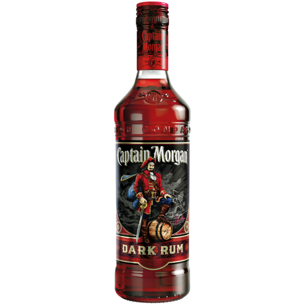 Captain Morgan Dark (Black Label) 40%, 0,7 Liter