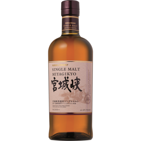 Nikka Miyagikyo Single Malt Whisky 45% Vol., 0,7 Liter
