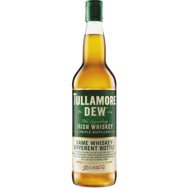 € 0,7 Blended 40,0% Whiskey 18,78 Vol., Irish Liter, Dew Tullamore