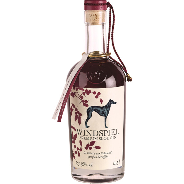 Windspiel Premium Sloe Gin 33,3% Vol., 0,5 Liter