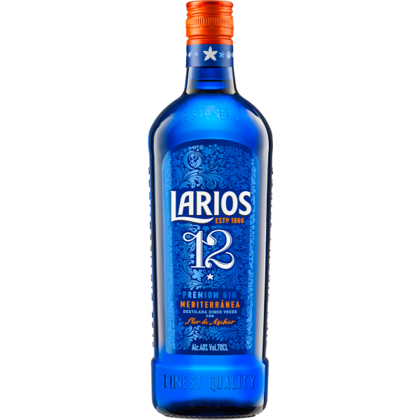Larios 12 Premium Gin 40,0% Vol., 0,7 Liter