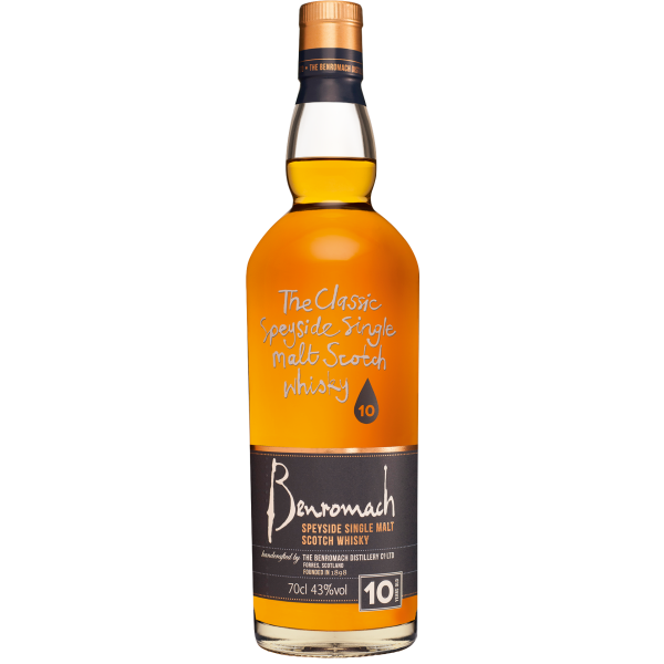 Benromach 10 Years Speyside Single Malt Scotch Whisky 43,0% Vol., 0,7 Liter
