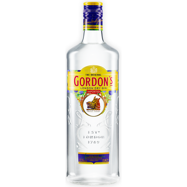Gordons London Dry Gin 37,5% Vol., 0,7 Liter