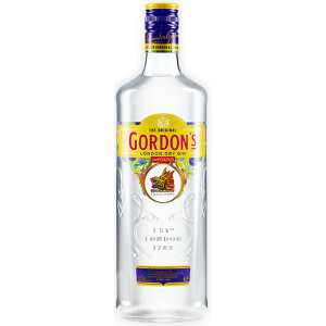 Gordons London Dry Gin 37,5% Vol., 1,0 Liter
