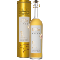 Grappa Sarpa Oro di Poli in Geschenkpackung 4