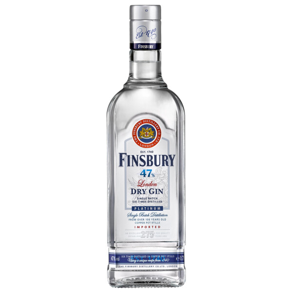 Finsbury Platinum London Dry Gin 47,0% Vol., 0,7 Liter
