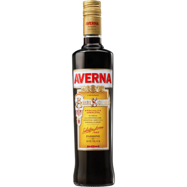 Averna Amaro Siciliano Kräuterlikör 29,0% Vol., 0,7 Liter