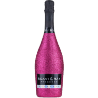 Scavi &amp; Ray Prosecco Spumante Glitzer Pink Bling Edition 0,75l DOC