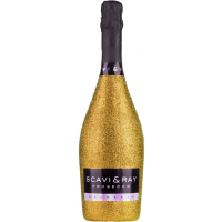 Scavi &amp; Ray Prosecco Spumante Glitzer Gold Bling Edition 0,75l DOC