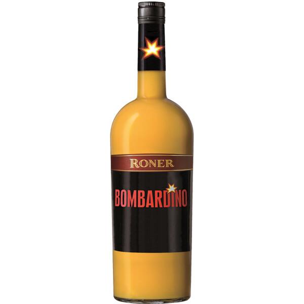 Roner Bombardino Likör mit Ei und Rum 18,0% Vol., 1,0 Liter