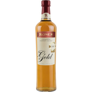 Roner Grappa La Gold 40,0% Vol., 0,7 Liter