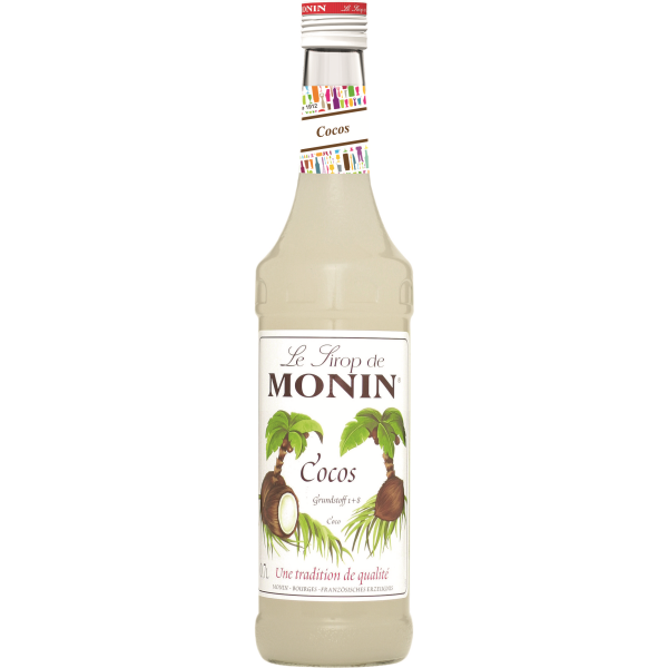 Monin Kokos (Cocos) Sirup 0,7 Liter Glas