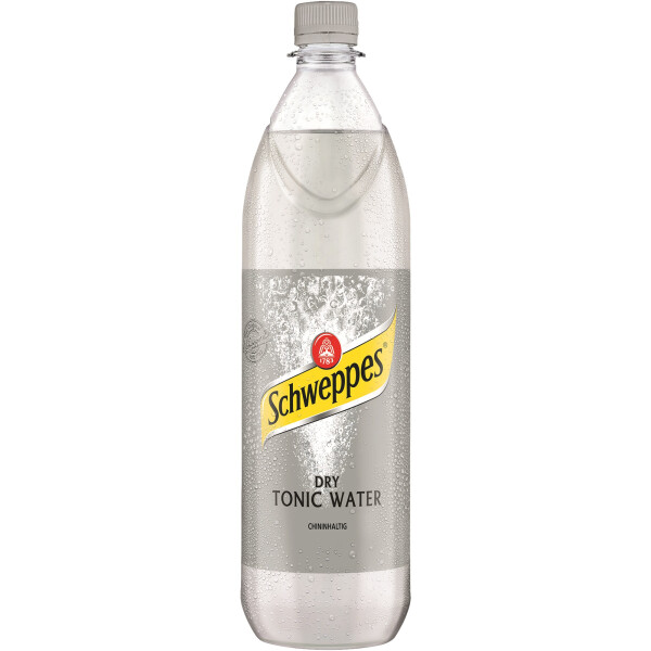 Schweppes Dry Tonic Water 1,0 Liter PET