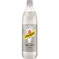 Schweppes Dry Tonic Water 1,0 Liter PET