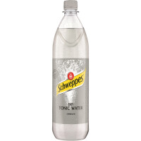 Schweppes Dry Tonic Water 1,0 Liter PET