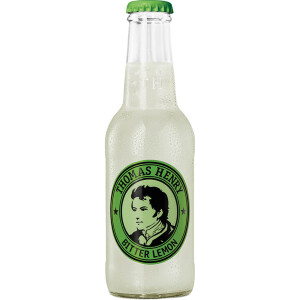 Thomas Henry Bitter Lemon 0,2 Liter Glas