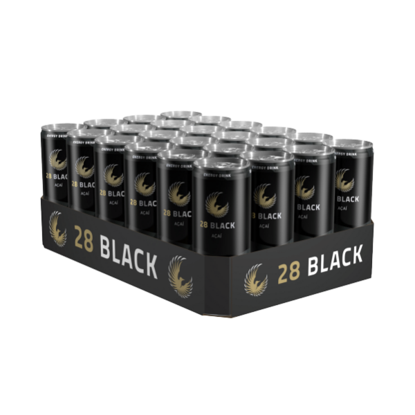 28 Black Acai Energy Drink 24er Tray (24 x0,25 l) Dose