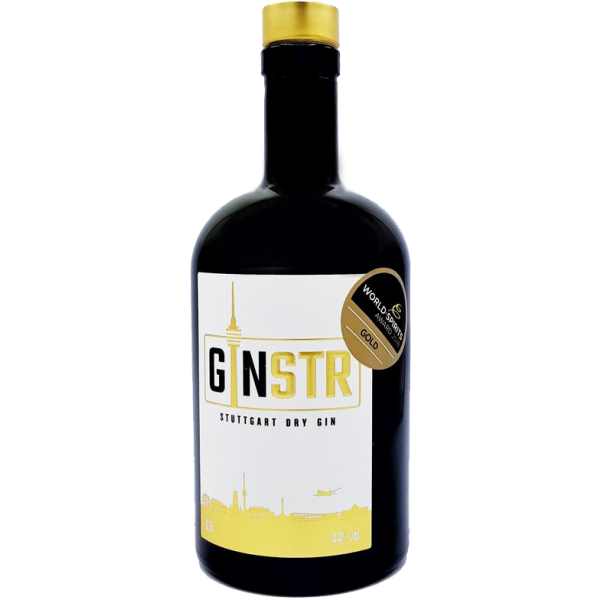 Ginstr Suttgart Dry Gin 44,0% Vol., 0,5 Liter