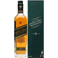 Johnnie Walker Green Label 15 Jahre Scotch Whisky 43,0% Vol., 0,7 Liter in Geschenkpackung
