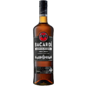 Bacardi Carta Negra (Black) 37,5% Vol., 0,7 Liter