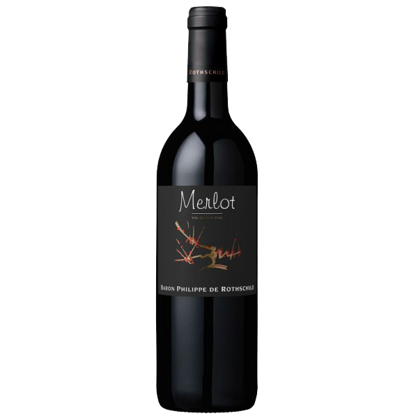 2023 | Les Cepages Merlot Pays dOc IGP 0,75 Liter | Baron Philippe de Rothschild