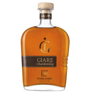 Marzadro Grappa Giare Chardonnay 45,0% Vol., 0,7 Liter