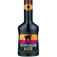 Schwarzer Kater - Klassischer Fruchtlikö
