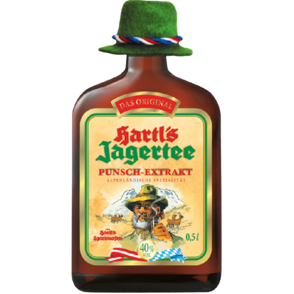 Hartls Jagertee 40,0% Vol., 0,5 Liter