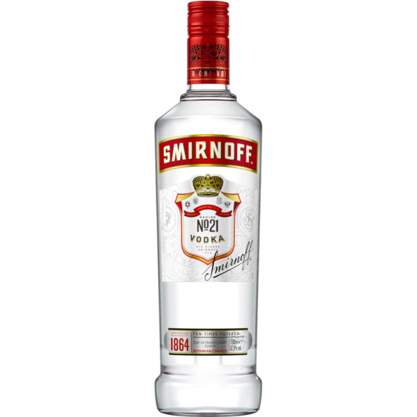 Smirnoff No 21 Vodka 37,5% Vol., 0,7 Liter