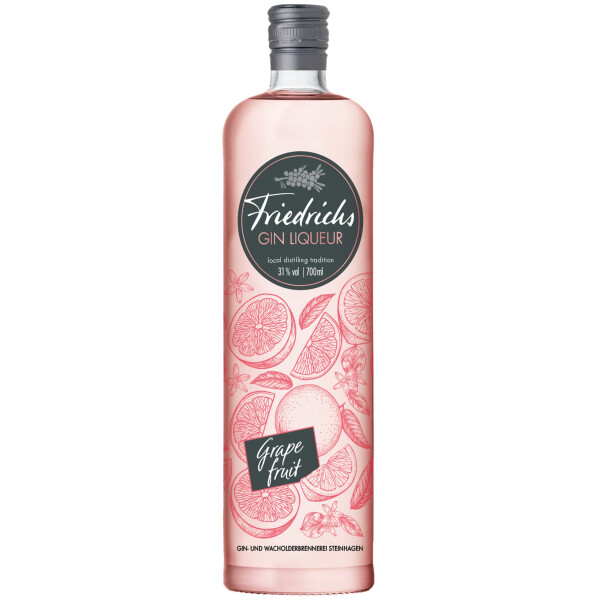 Friedrichs Gin Liqueur Grapefruit 31,0% Vol., 0,7 Liter