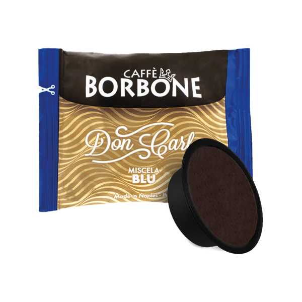 Caff&eacute; Borbone Don Carlo Blu/Blau f&uuml;r A Modo Mio - 100 Kapseln