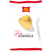 Classica Simply Salted &quot;Kartoffelchips&quot; 180g Glutenfrei | San Carlo