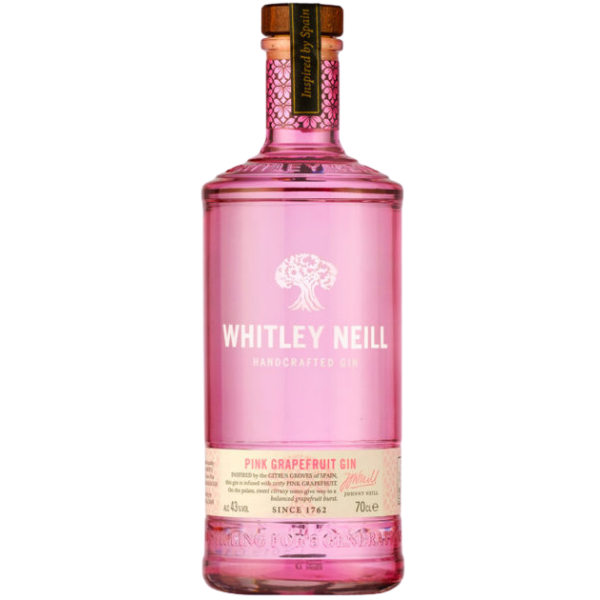 Whitley Neill Pink Grapefruit Gin  - 43% Vol., 0,7 Liter